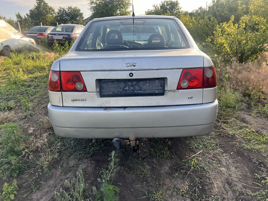 Разборка Chery Amulet 1.6 фари капот двигун коробка двері бампер салон