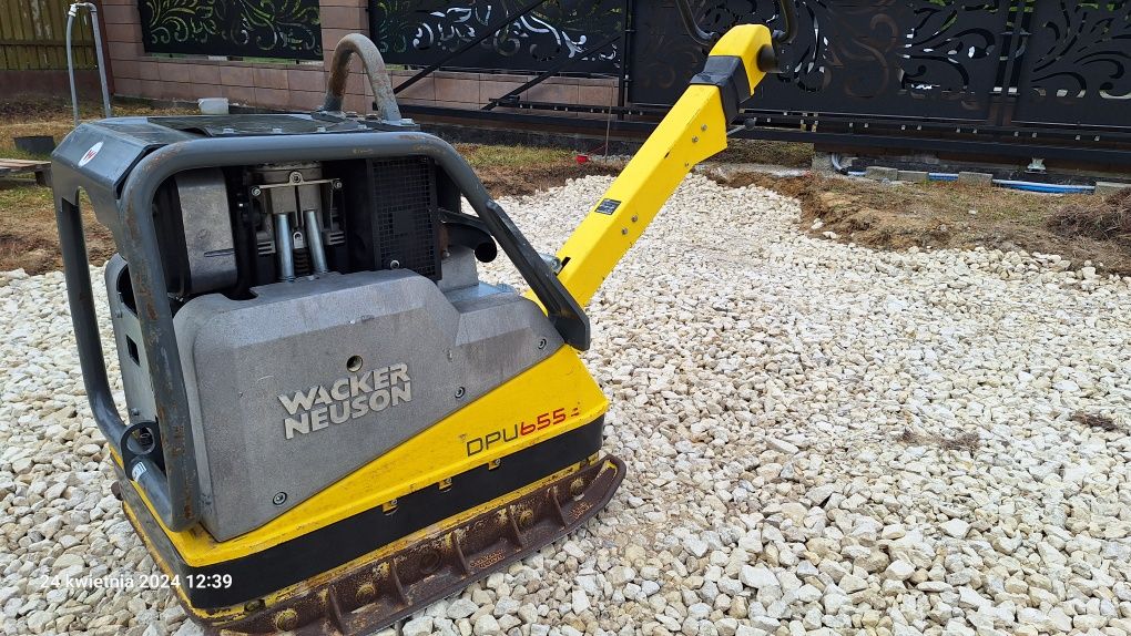 Wacker Neuson DPU 6555 z 2023r stanIDEALNY zagęszczarka ubijarka płyta