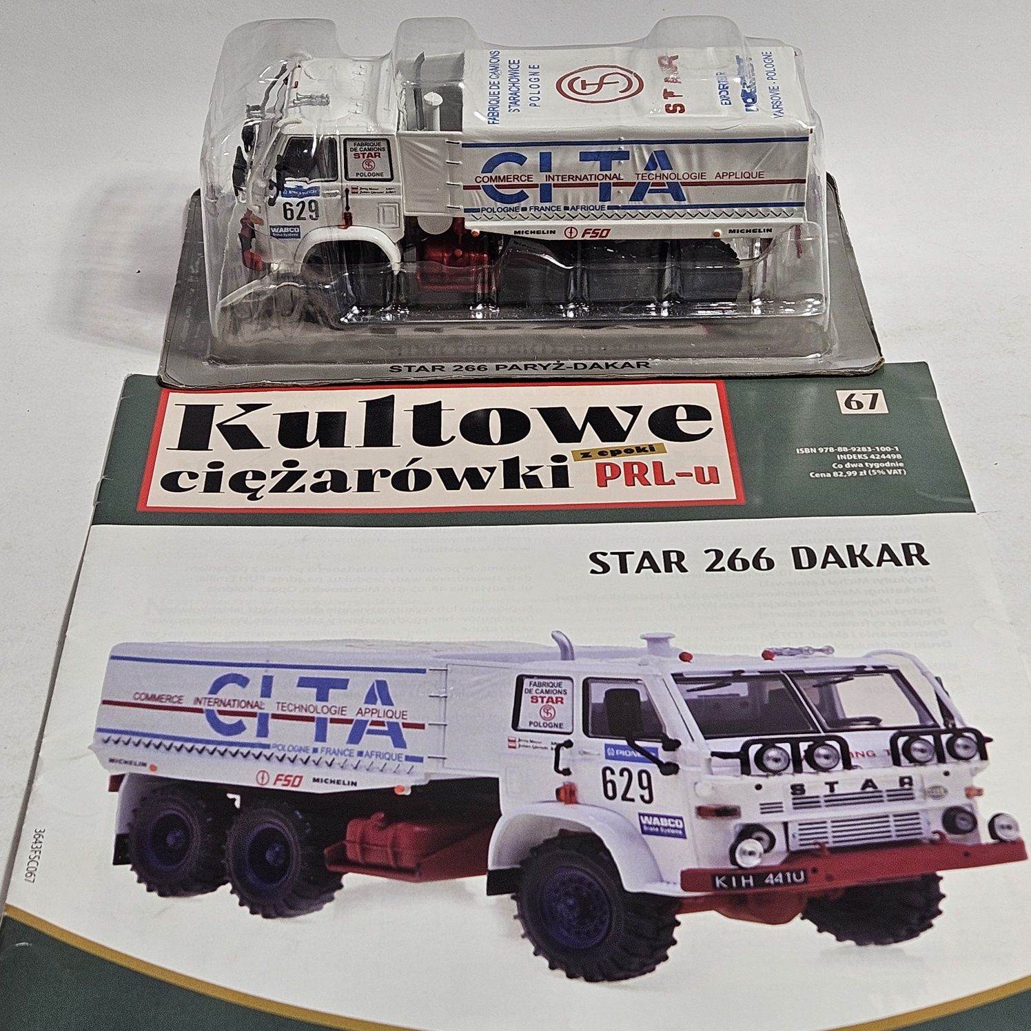 1/43 TATRA 815 Dakar, STAR 266 Dakar, LIAZ 100.55 Dakar, RABA F26