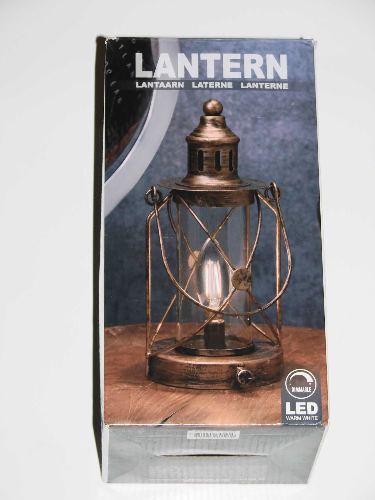 Lampion LED retro - w pudełku