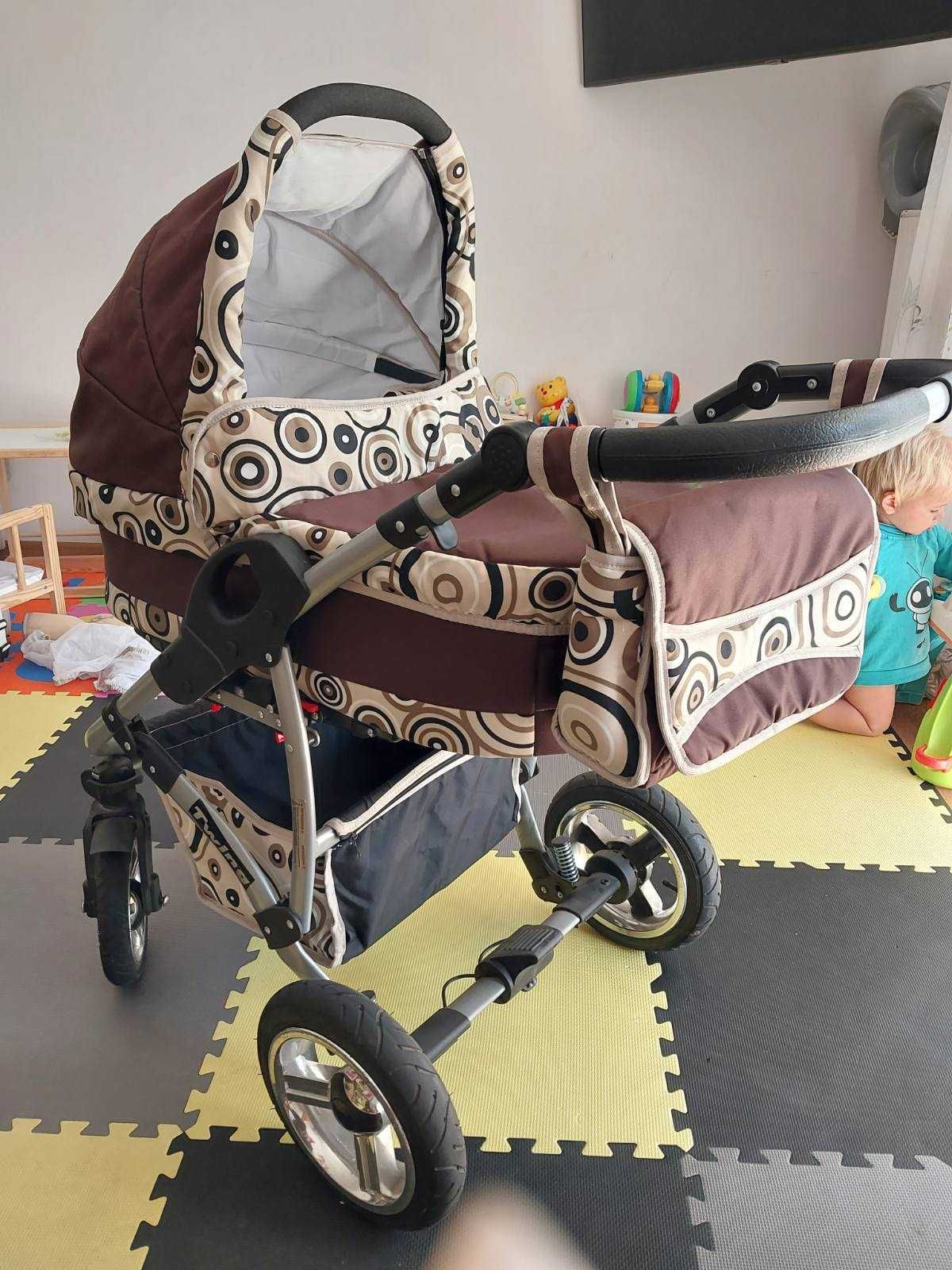 wózek dziecięcy 3 w 1 w doskonałym stanie