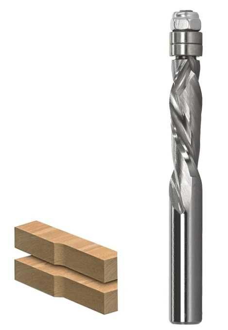 AKYLIN frez spiralny do drewna 8x28,6 mm z podwójnym łożyskiem kulowym