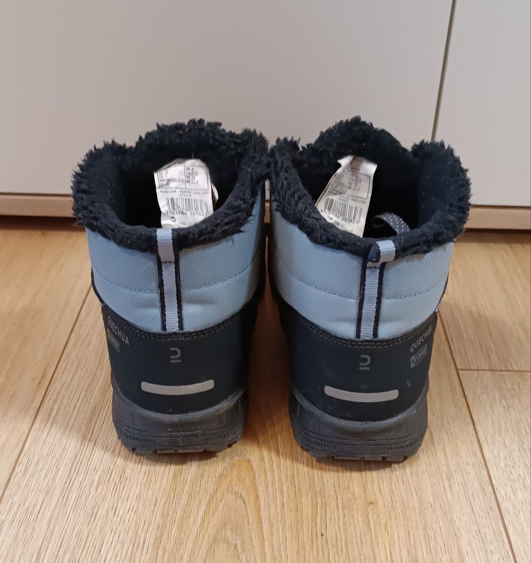 Buty turystyczne ocieplane dla dzieci Quechua SH100 r.36