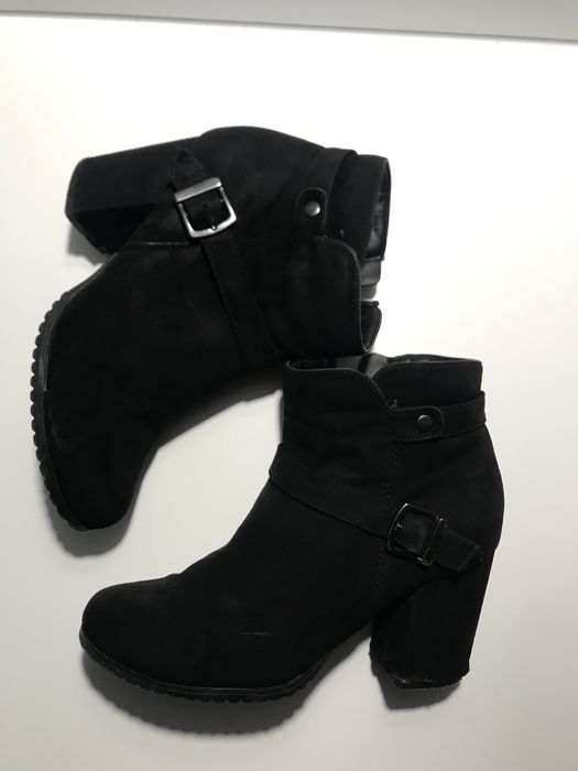 Buty jesienne na obcasie Jenny Fairy 37