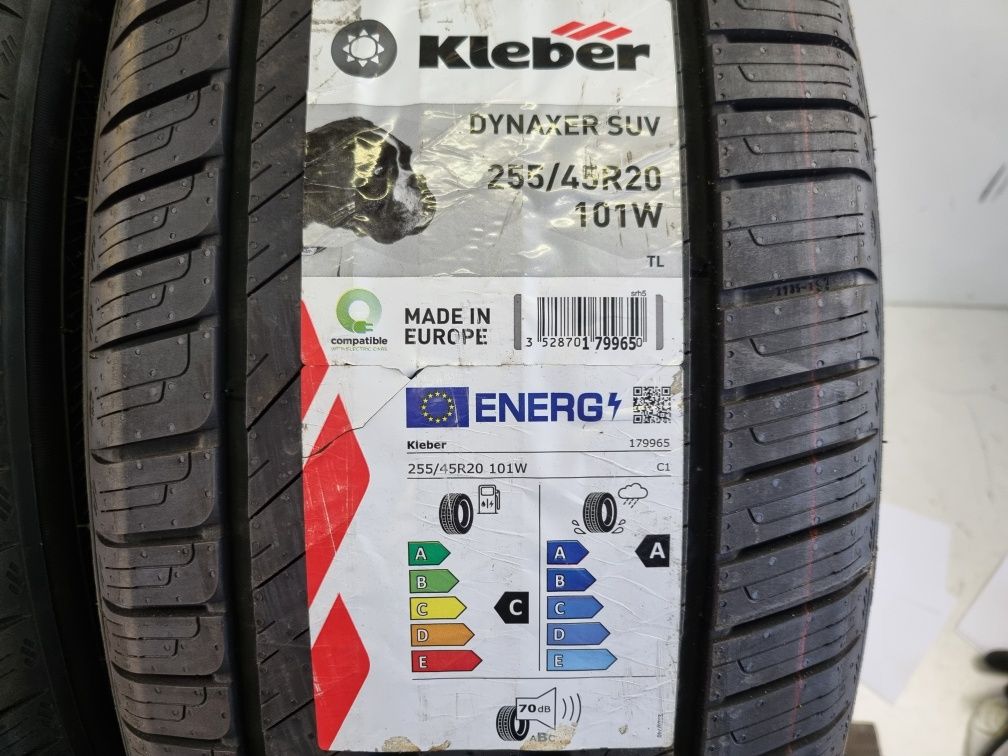 Nowe opony letnie 255/45R20 Kleber Dot.2023 op.371