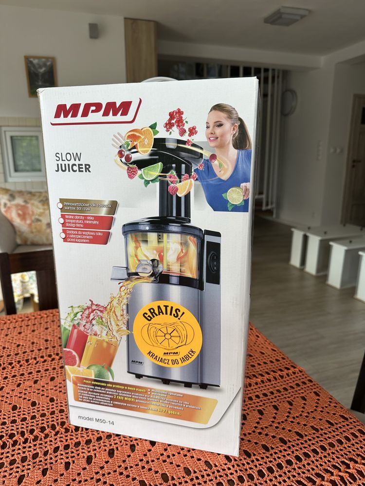 Sokowirówka wolnoobrotowa MPM