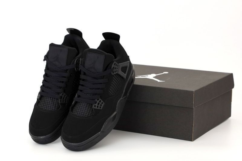 Унисекс кожаные кроссовки Nike Air Jordan 4 Retro найк аир джордан 4