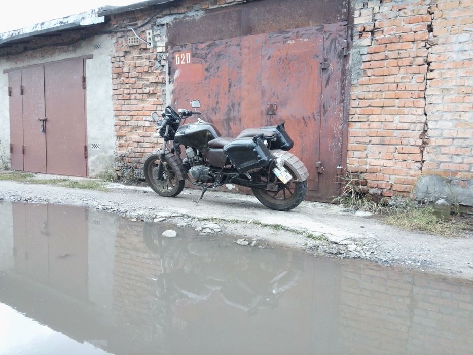 Кастом на базі мотора Yamaha Serov 250,
