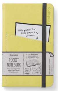 Bookaroo Notatnik Journal Pocket A6 - Limonkowy