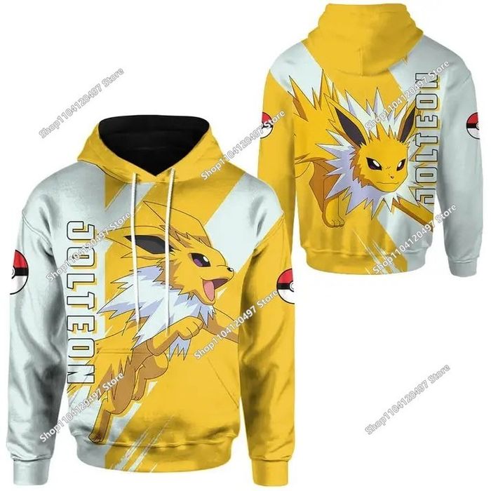 bluza z postaciami z bajki pokemon