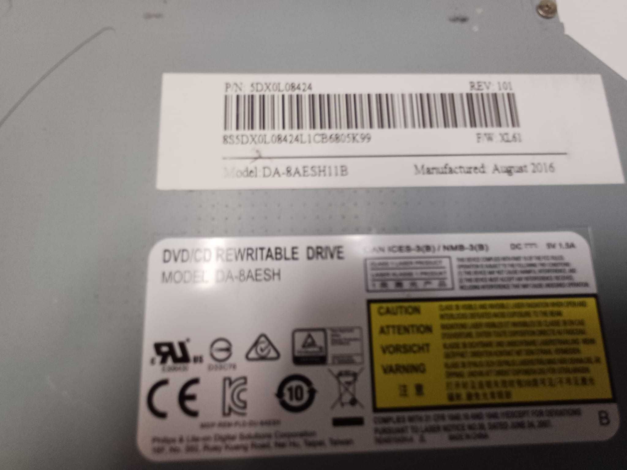 napęd CD/DVD do Acer spin 5 series N19W3