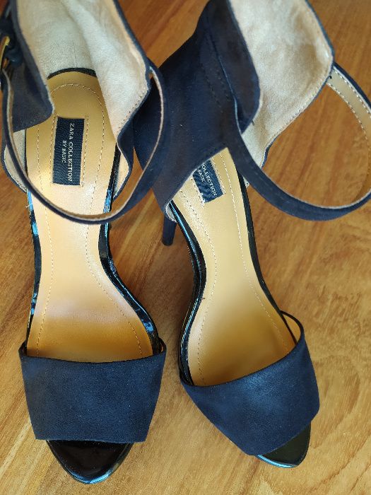 Sandálias de Camurça ZARA (preto)