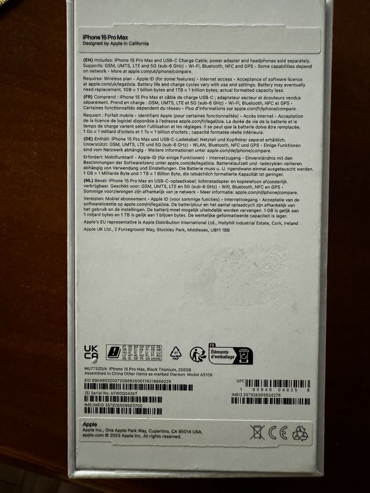 Iphone 15 Pro Max