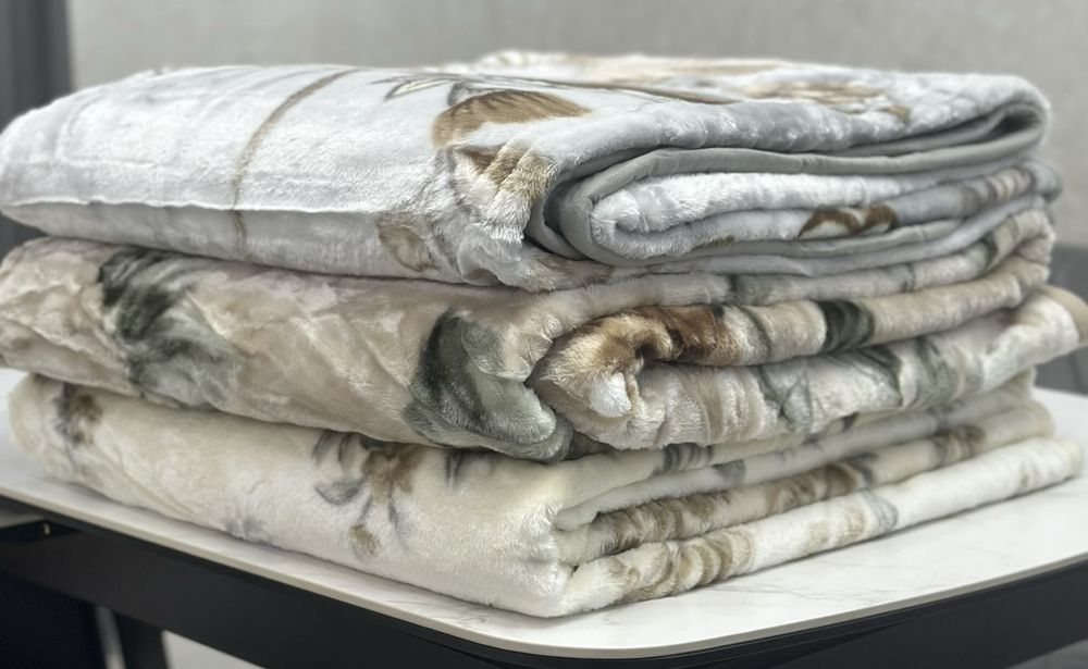 Двостороннє приємне мʼякі кольорові флісові коци покривала Koloco