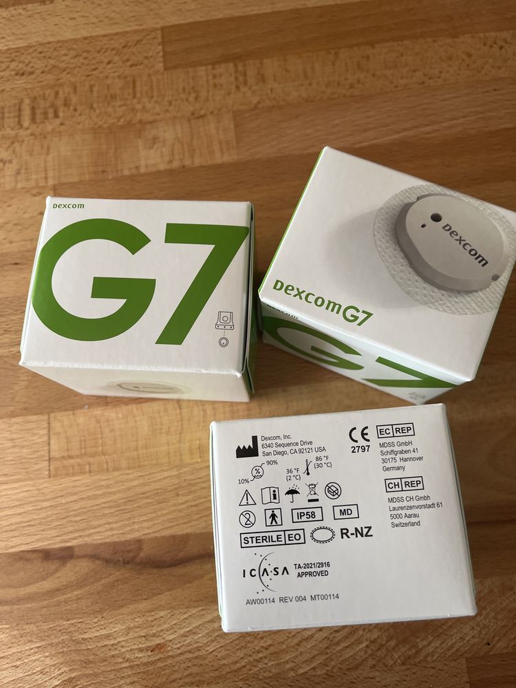 Sensory Dexcom G7 3 szt.
