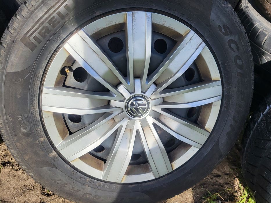 Felgi 17" stalowe z kołpakami VW Tiguan