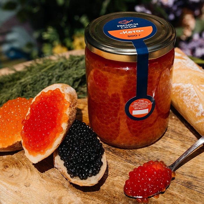 Ікра кети,форелі