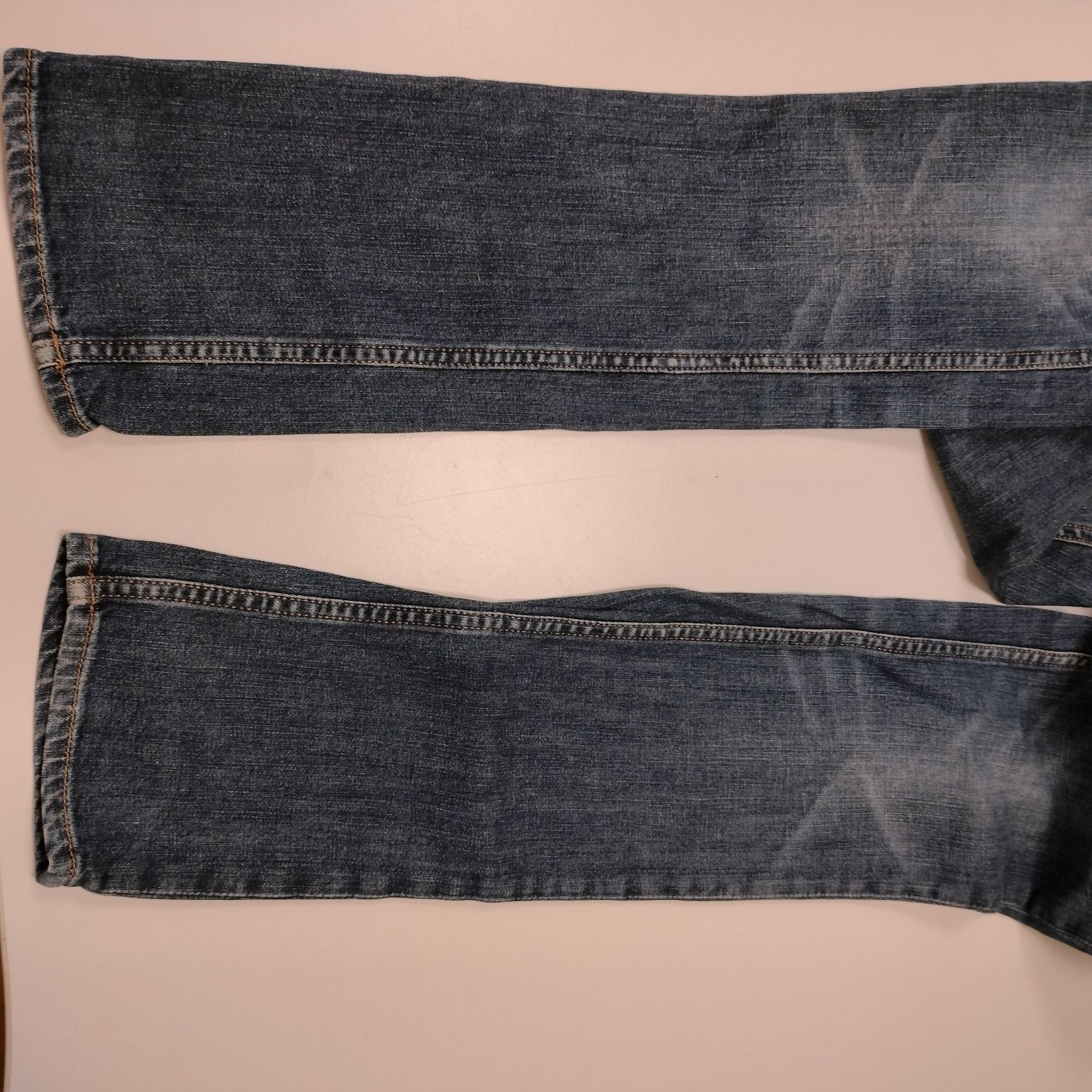 Jeansowa, jeansy, Spodnie ciążowe 42, h&m mama