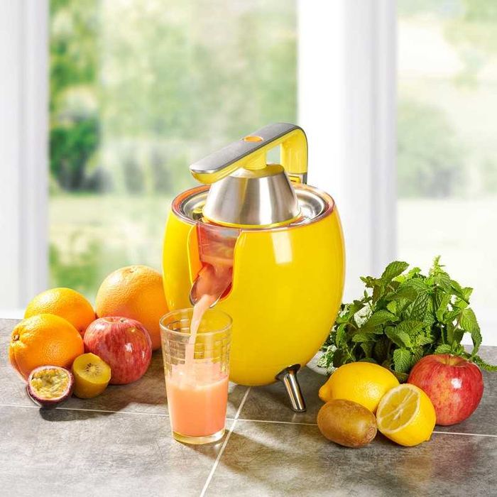 Wyciskarka do cytrusów Kitchencook PRESSPOD YELLOW