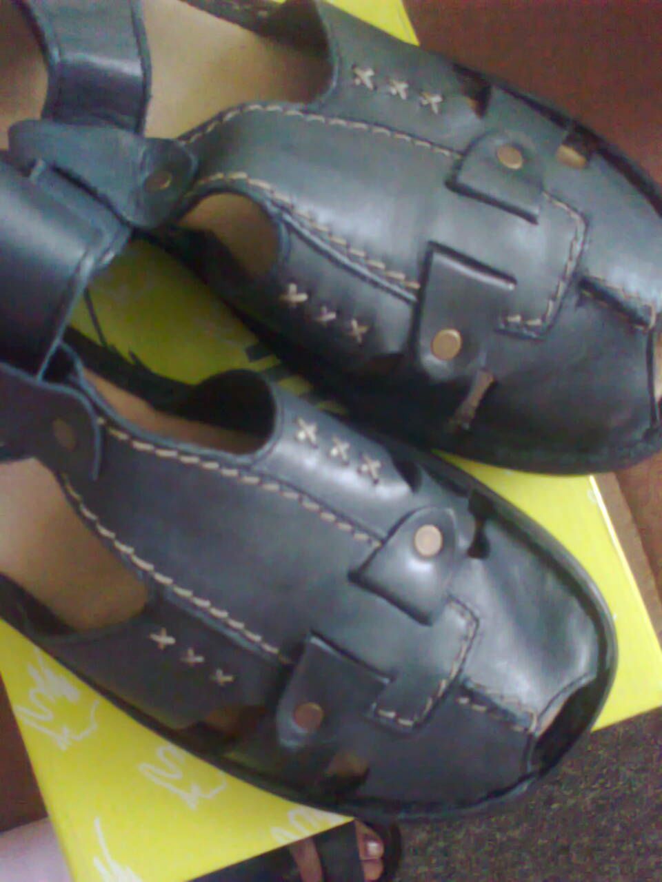 RIEKER 41sandaly letnie buty skorzane
