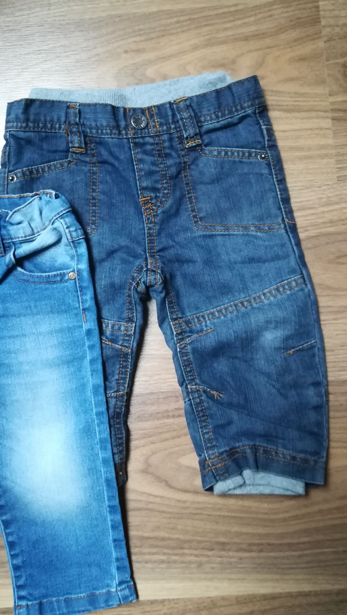 Spodnie jeansowe rozmiar 74