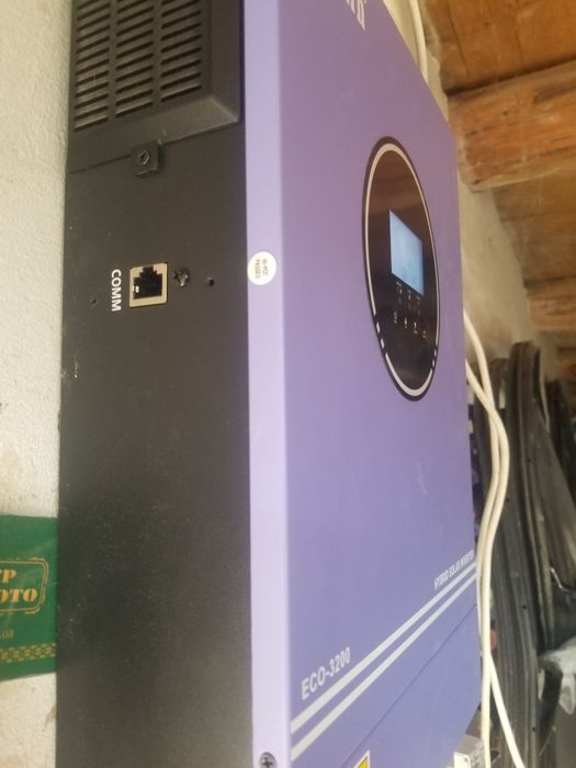 Гібридний інвертор 3 кіловата контролер заряда сонячних 3000 ват чисти