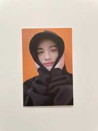 Hyunjin stray kids karta double side photocard