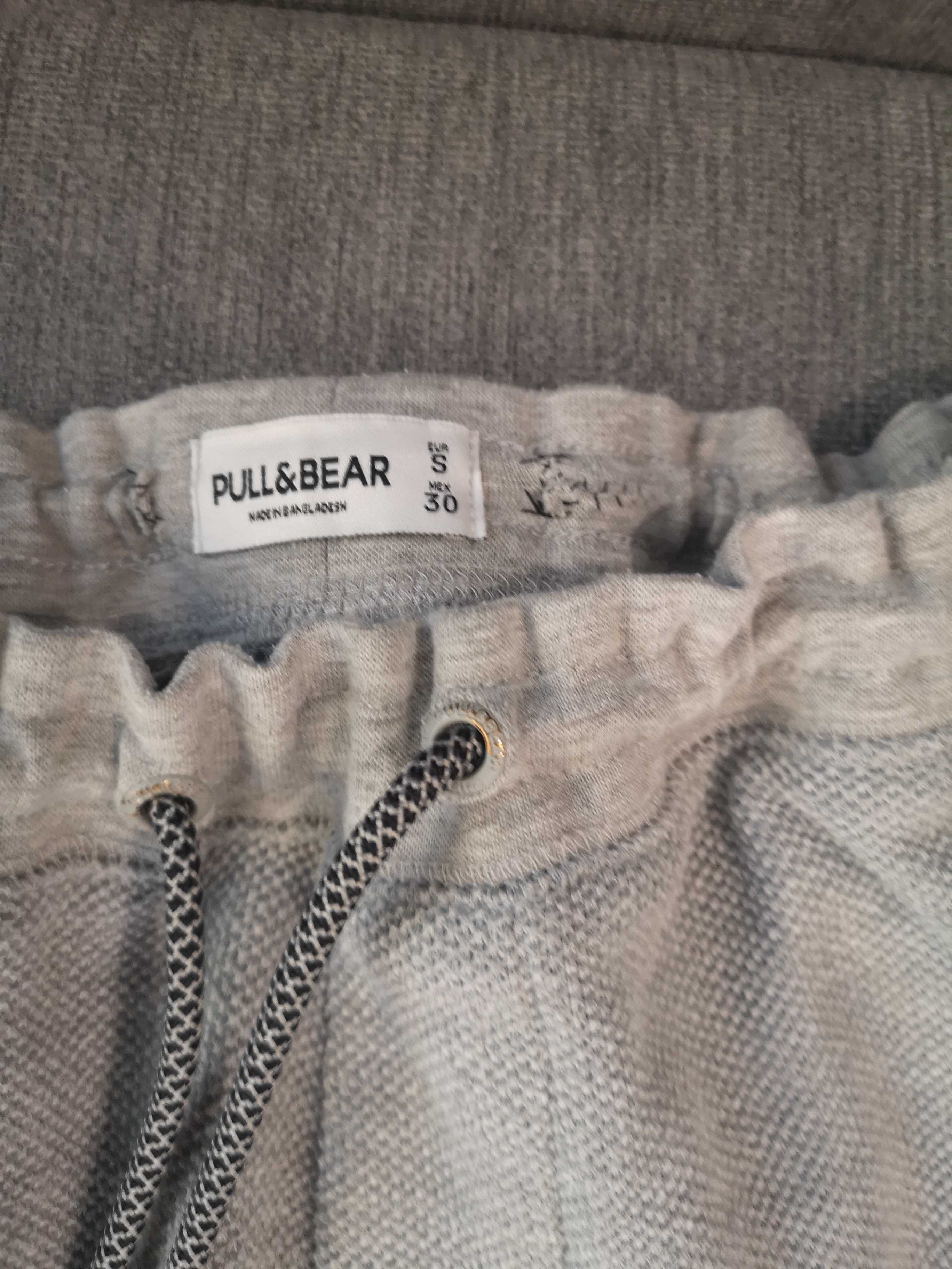 Spodnie dresowe PULL&BEAR rozmiar S 30 szare