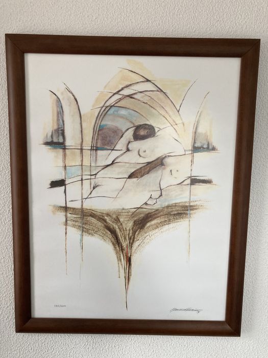 Serigrafia emoldurada