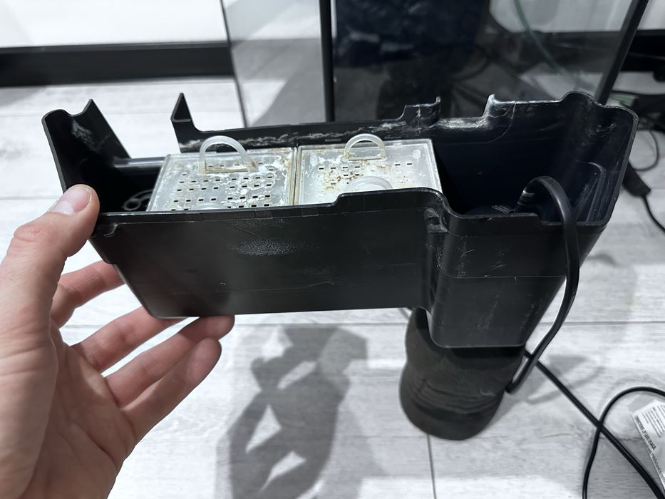 Aquael akwarium 60l szesciokątne grzałka filtr akcesoria