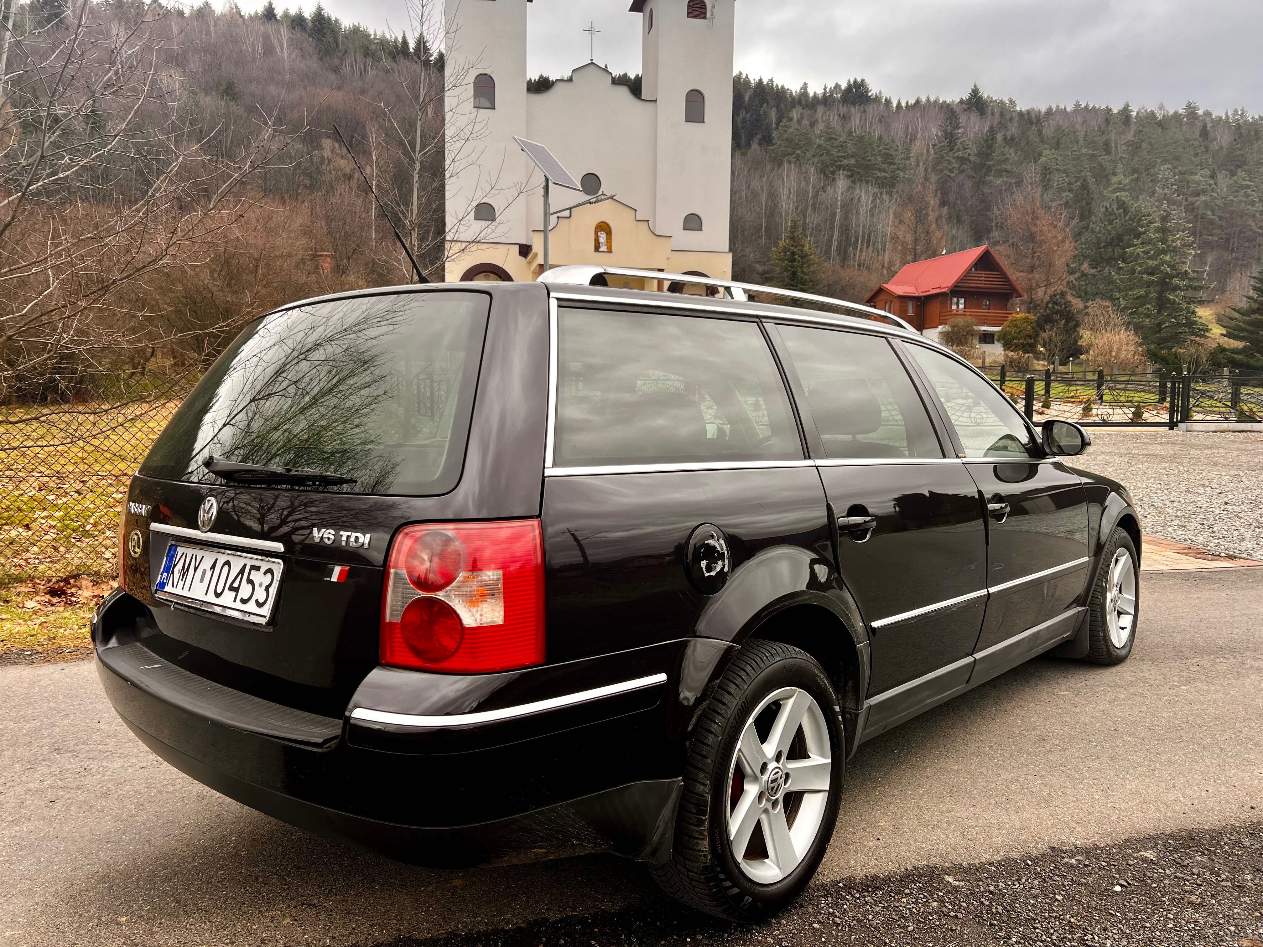 -VW Passat /LIFT -2004 ROK 2.5 TDI - 163 KONIE Bogata Wersja-Klima-