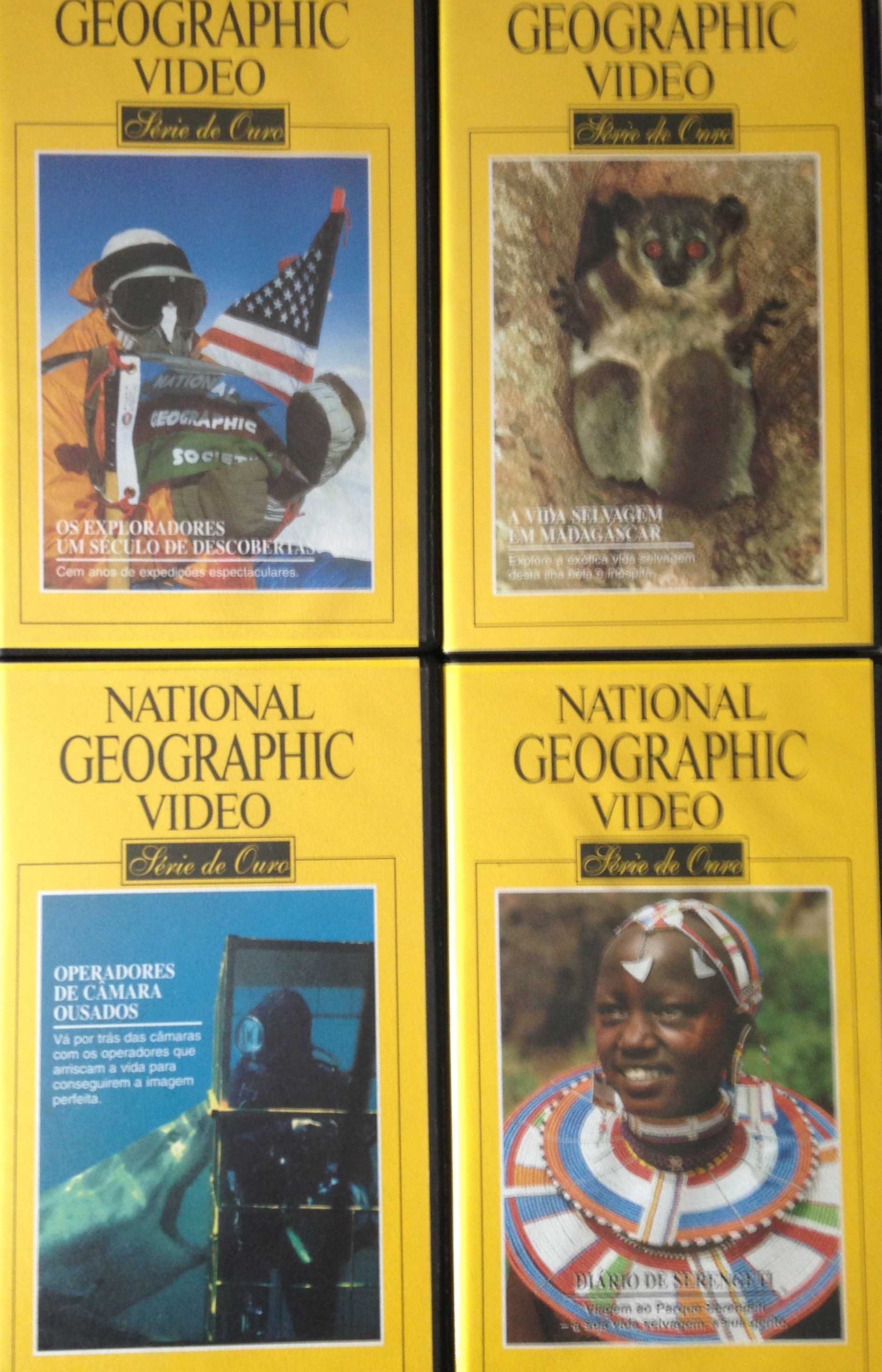 National Geographic Video - cassetes VHS