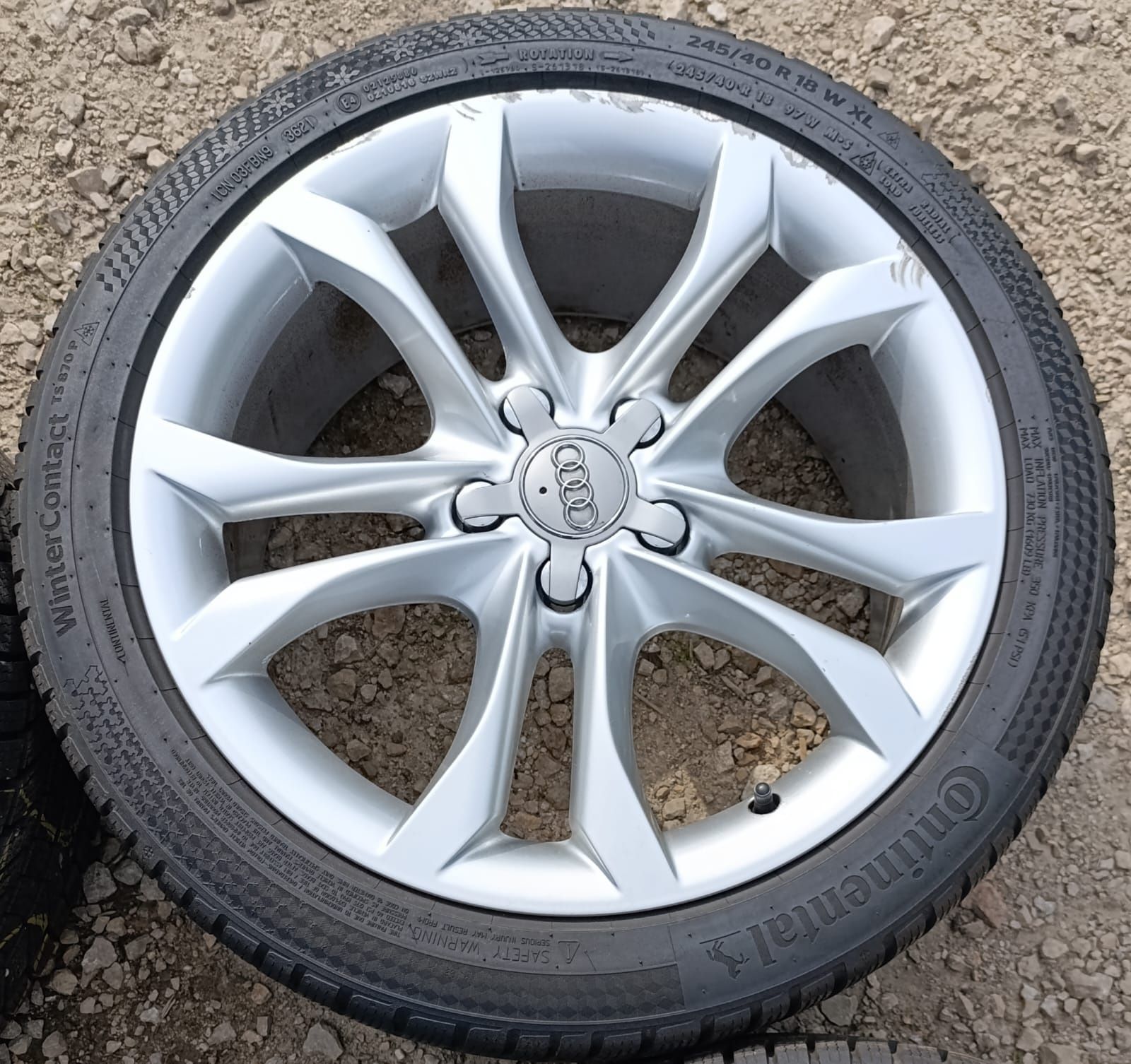 Felgi 18 5x112 Audi A4 B8 B9 A6 C7 Allroad Q5 ET47 8" alufelgi orygina