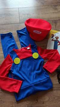 Strój kostium bal Super Mario r. 110