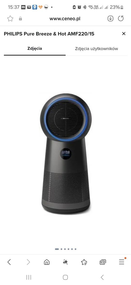 Filtr do oczyszcza Philips,NOWY