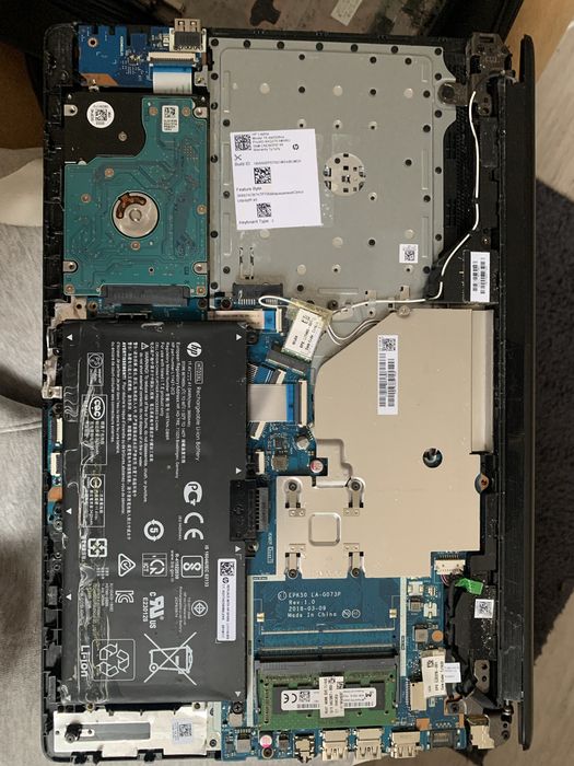 Części, Laptop Hp  15- Da0008na
