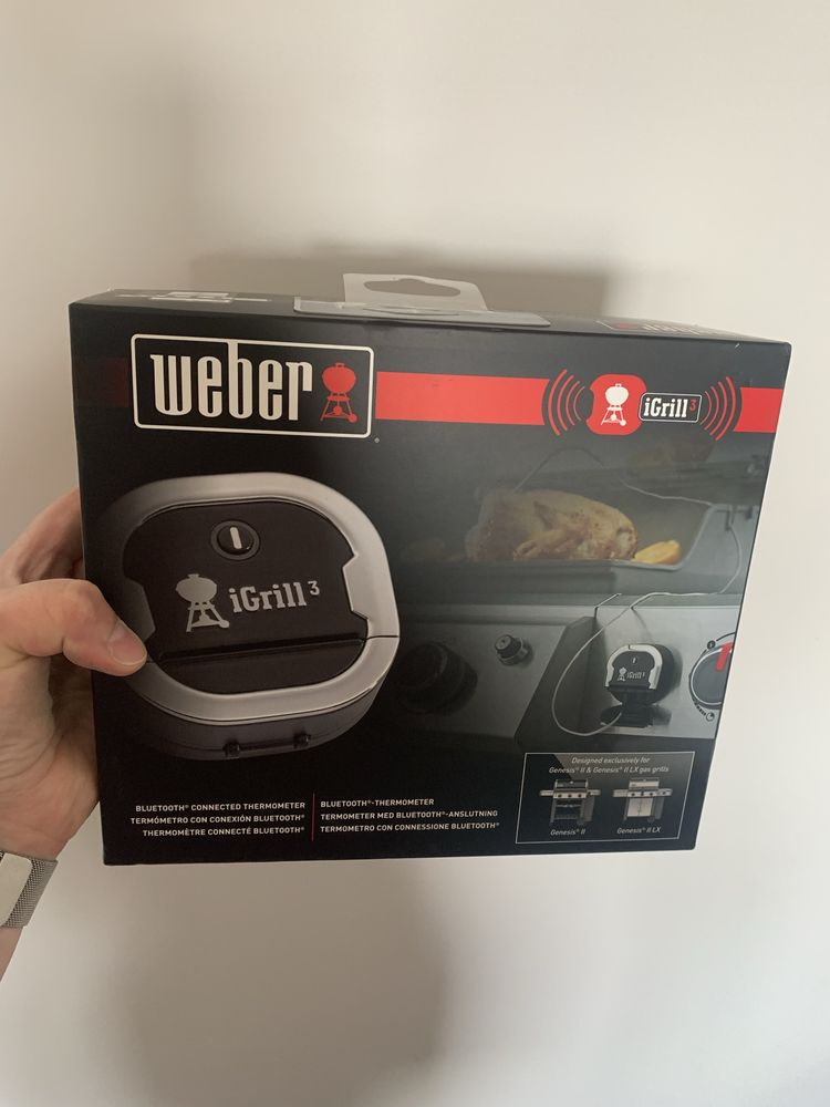 Termometr elektroniczny do grilla iGrill WEBER 3 7205