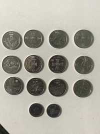 Монети номіналом 10 гривень. Колекція із 14 монет