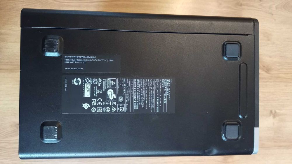Komputer HP ProDesk 600 G3 MT i3-7100 3.9GHz/RAM 16GB/SSD 256GB Win10