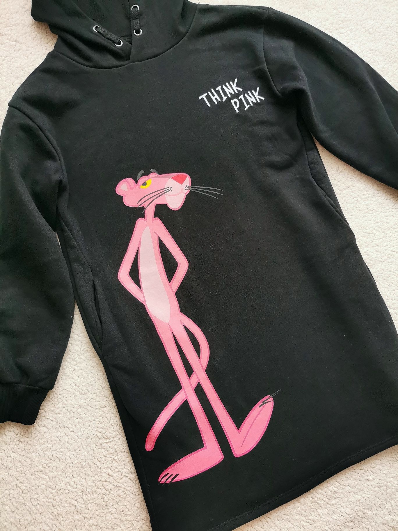 Reserved bluza sukienka Różowa Pantera 146
