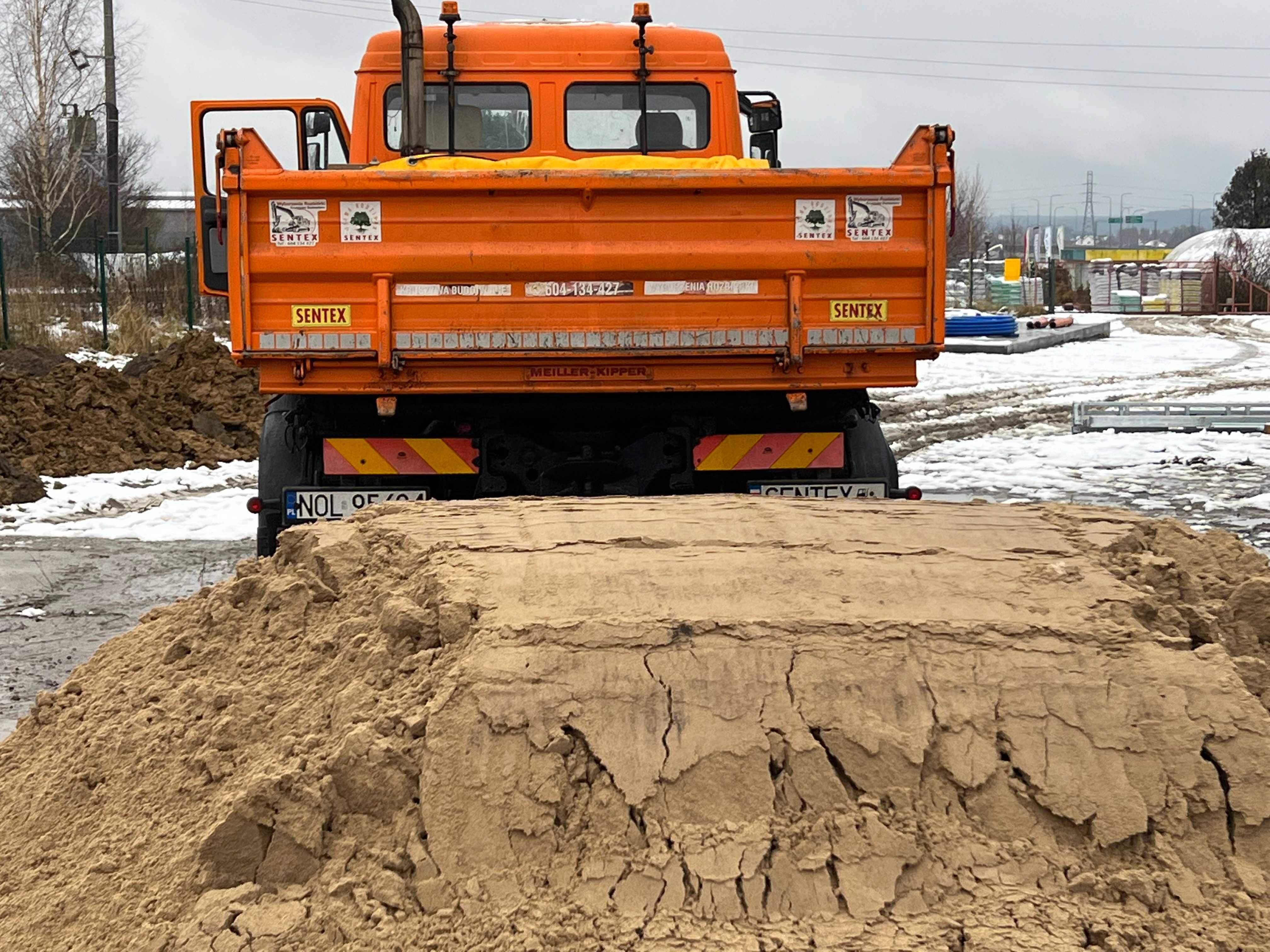 FIRMA SENTEX OLSZTYN Dostawca kruszywa Budowlanego piasek żwir kamień