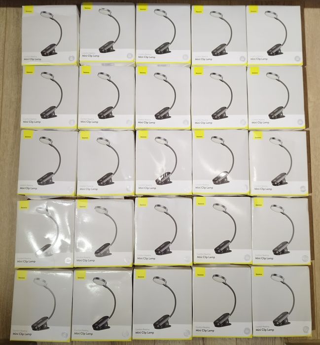 Baseus Mini Clip Lamp лампа для читання на прищіпці (DGRAD-0G)