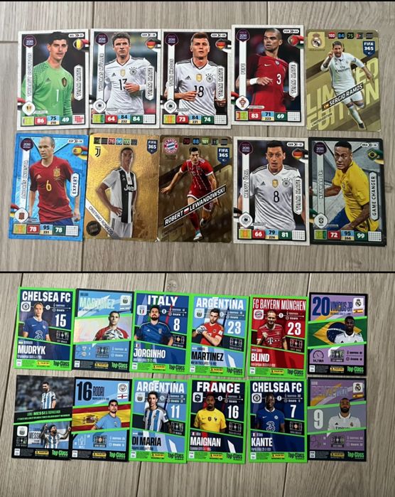 Kolekcjonerskie karty piłkarskie