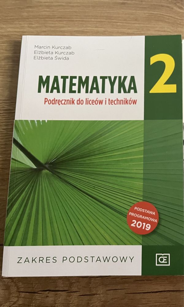 Matematyka 2 podręcznik do liceum i technikum