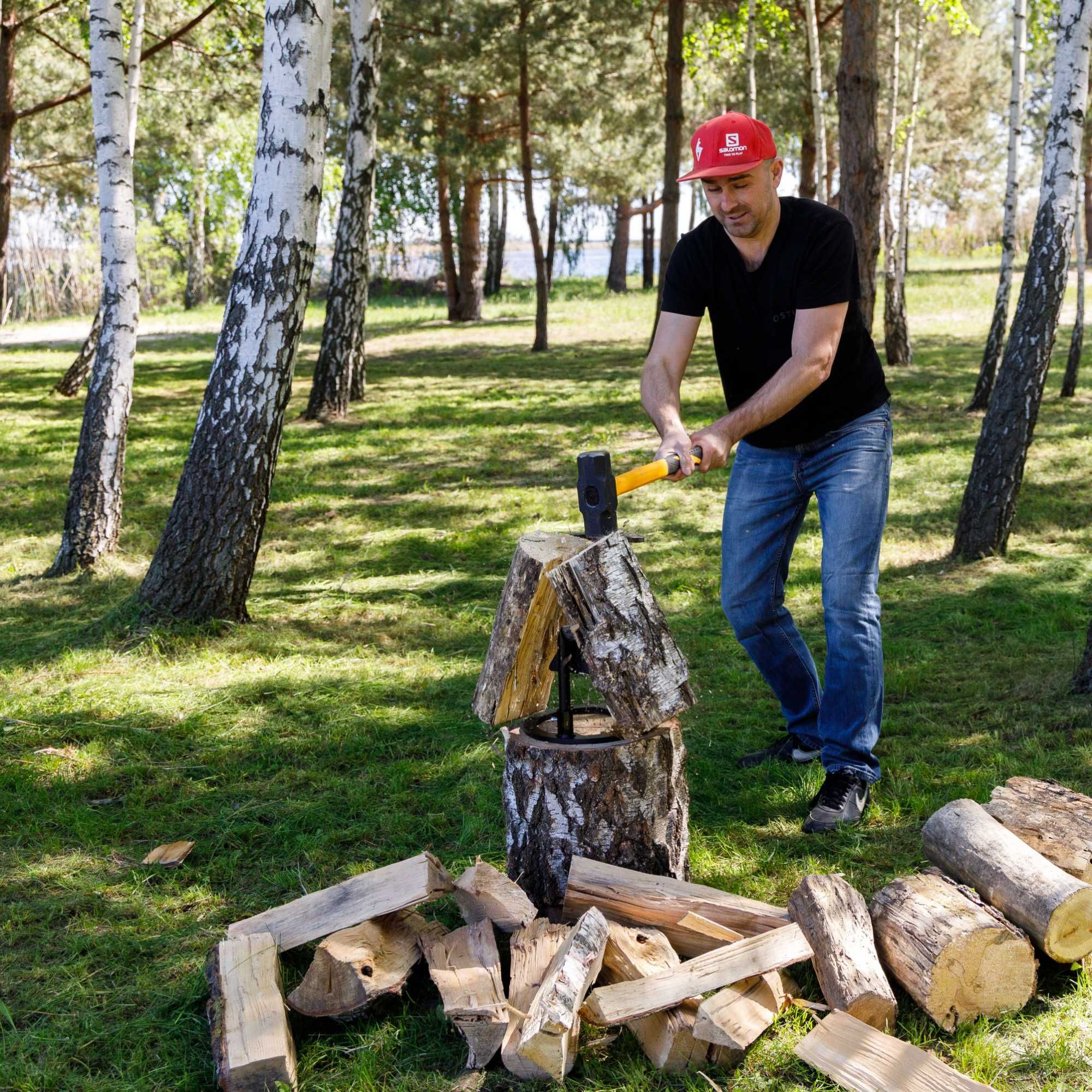 Дровокол — сокира з литим лезом для мангалу гриля печі каміну. 6,7 кг