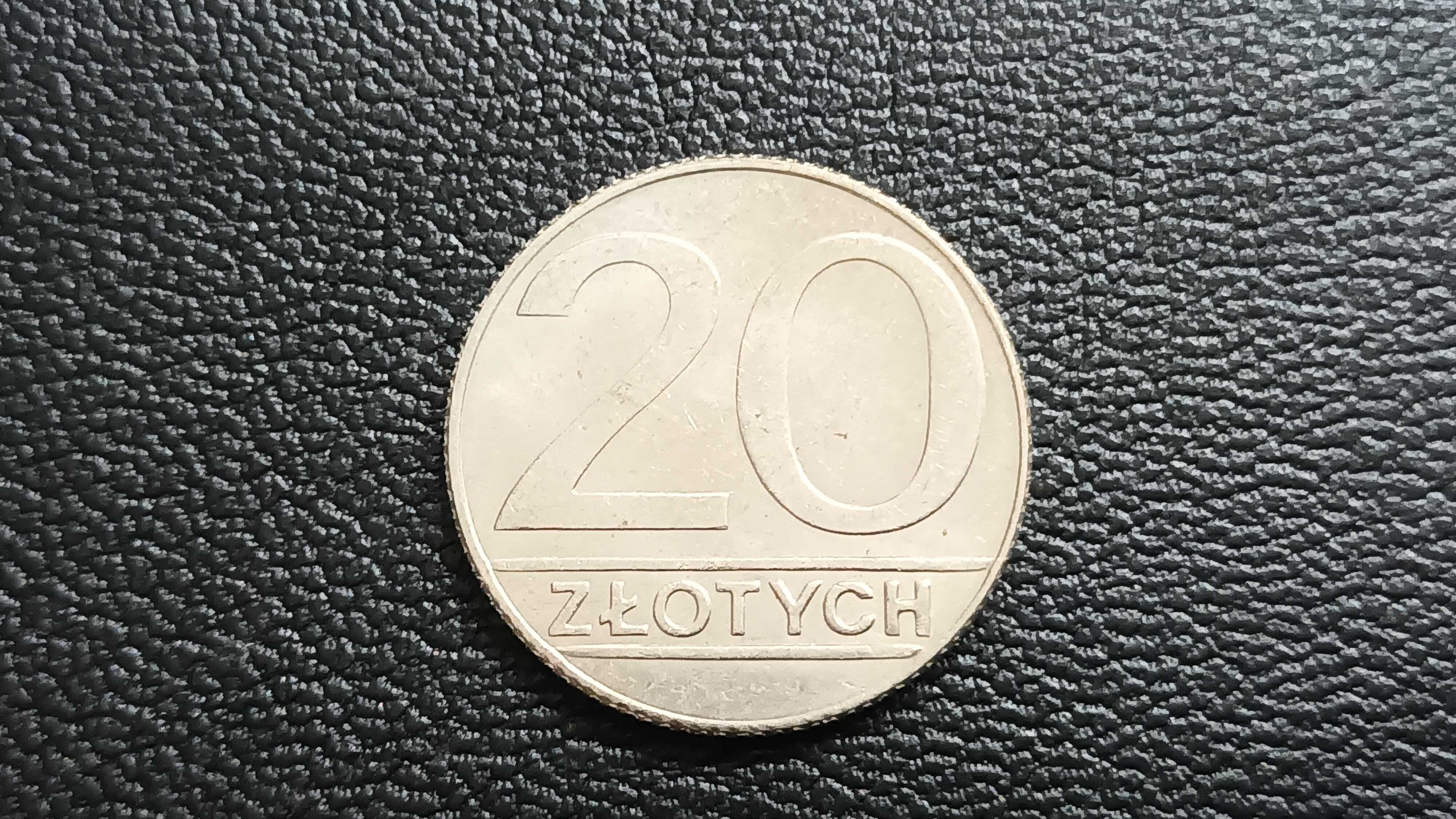 Moneta 20zł.PRL.1986 r.-stan Menniczy 1/1 Rzadkie
