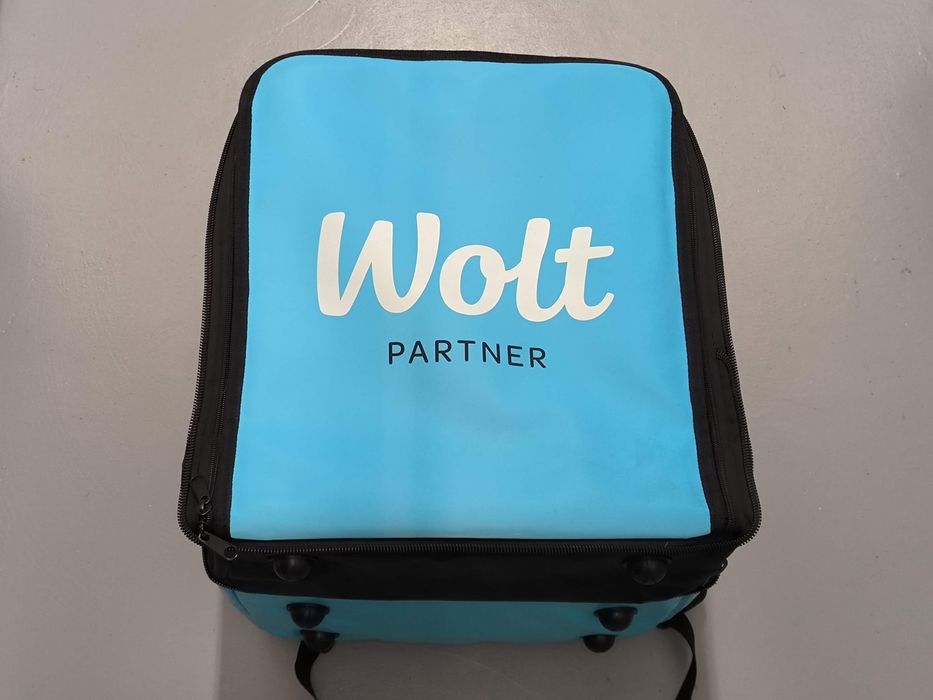 Torba termiczna Wolt 40L plecak dostawczy jedzenia Glovo Bolt Uber
