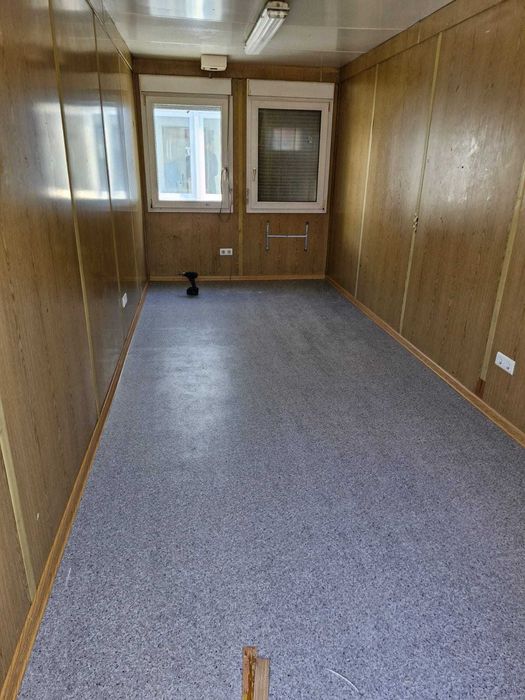 Kontener socjalny biurowy magazynowy mieszkalny 6x2,5 m biały