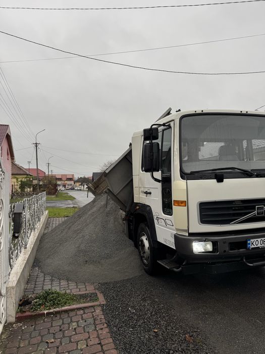 Вантажні перевезеня, доставка,пісок,щебень,відсів,грунт, глина, сміття