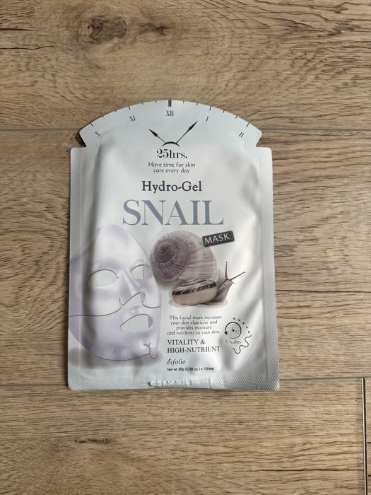Nowa koreańska maska w płachcie ze śluzem ślimaka Hydro-Gel Esfolio